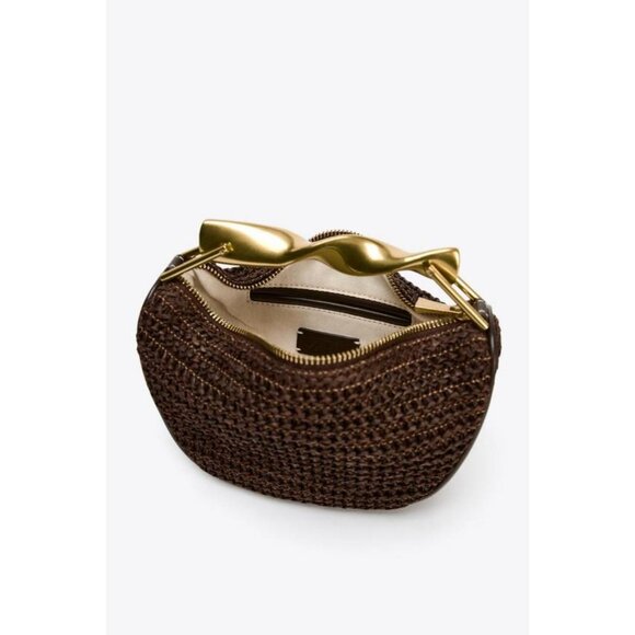 ZARA MINI BAG WITH METAL HANDLE - Picture 7 of 8